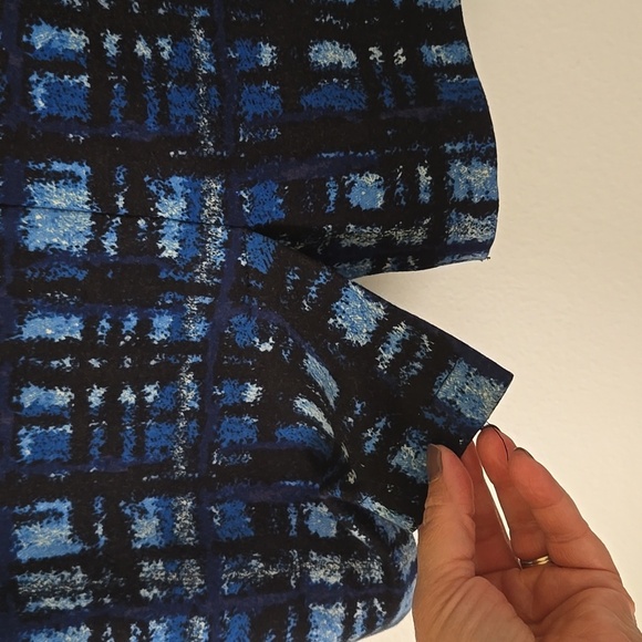 J. McLaughlin Blue Pencil Skirt Size 6 - Picture 3 of 6